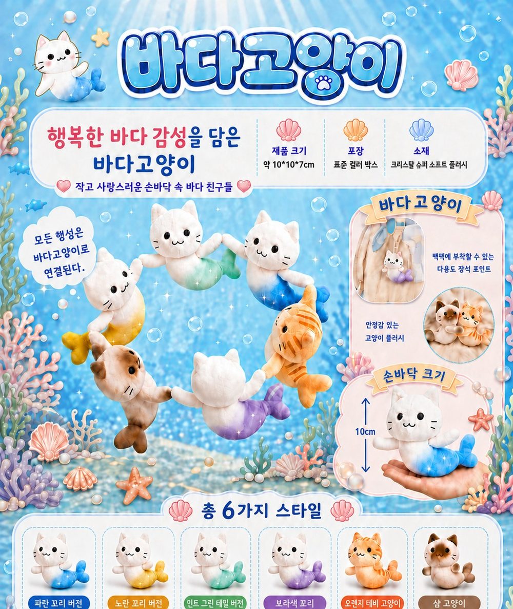 바다고양이 굿즈